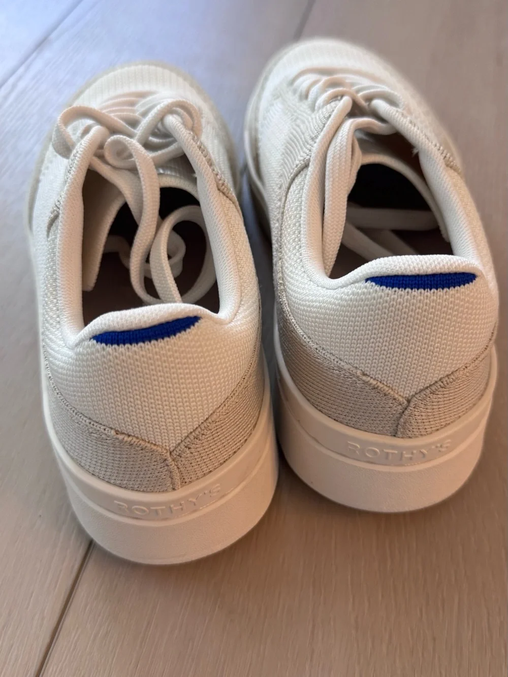 Rothy's The Court Knit Lace-Up Sneakers